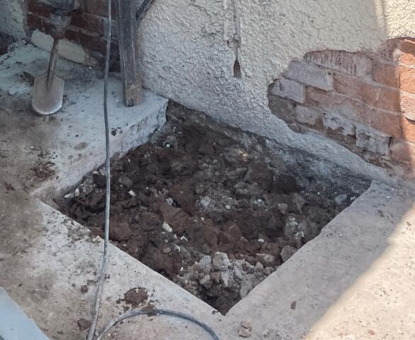 Underpinning Process: Cutting & Digging In Phoenix, AZ