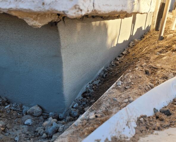 Stem Wall Repair Proces: Final Look in Surprise, AZ