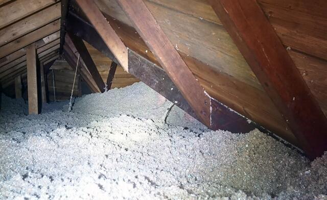 Insulated Left Attic