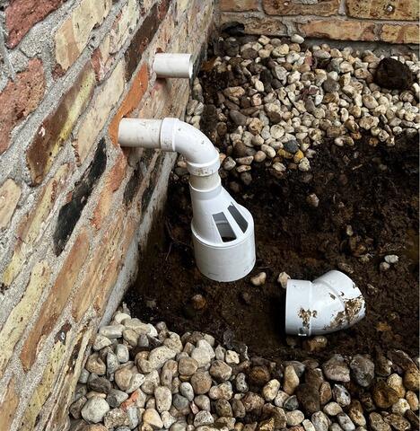 Discharge Line Installation