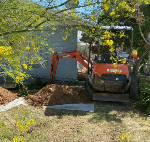 Foundation Repair Process: Heavy Machinery in Tolleson, AZ