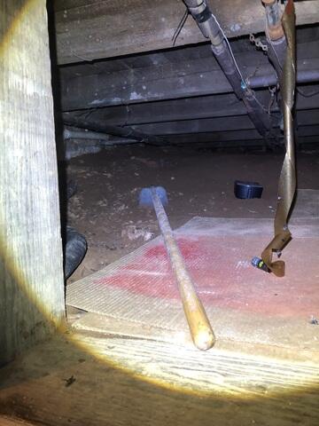 Damp Crawl Space