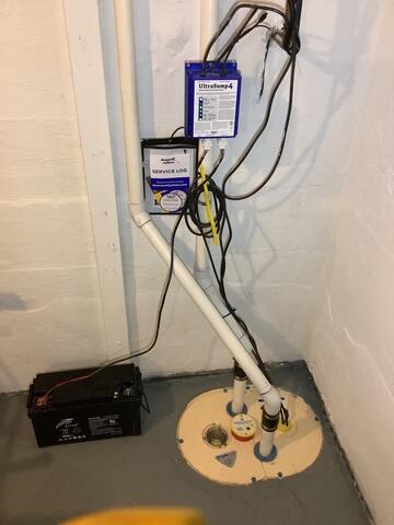 Much Improved Sump Pump System