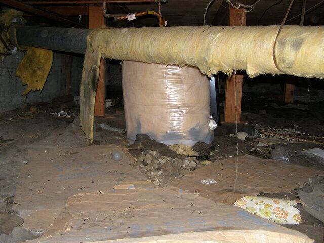 Crawlspace Before