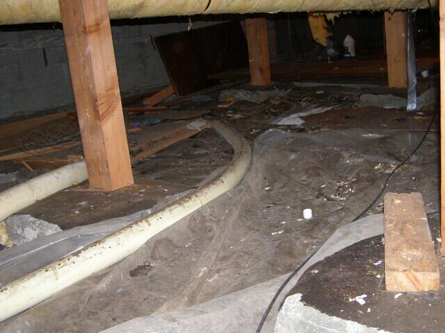 Crawlspace Before