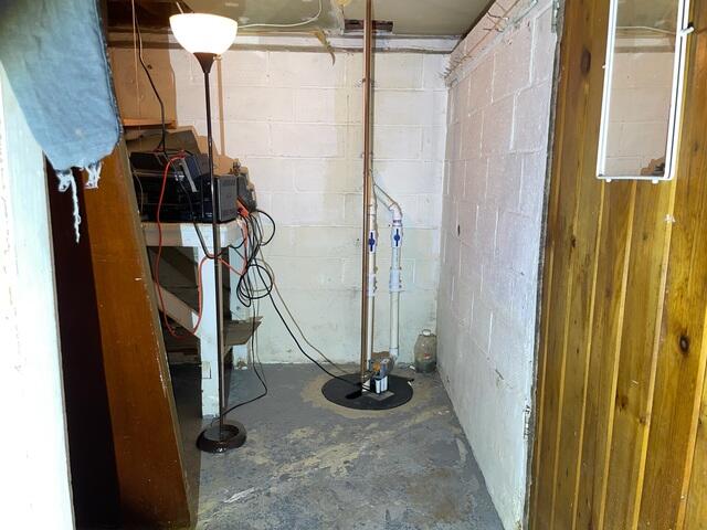 Sump Pump Before