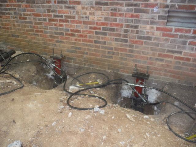 Push Pier Installation