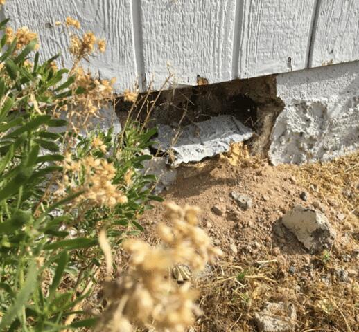 Causes of Corrosion in a Stem Wall Down in Tonopah, AZ