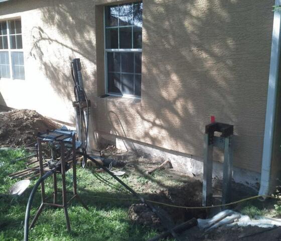 Piers Installation Process: Perfect Angle in Wickenburg, AZ