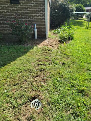 Sump Pump Discharge Line