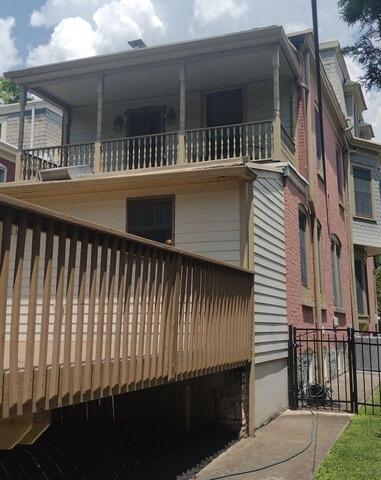 Room built over top old back porch in Wilmington, DE