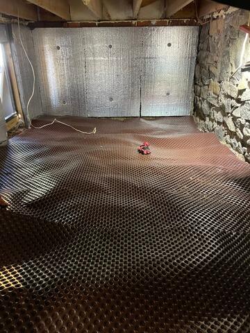 Drainage Matt and SilverGlo™ Insulation in Wilmington, DE