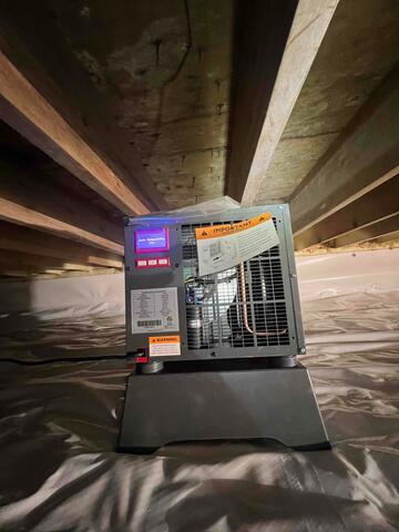 Crawl Space Dehumidification