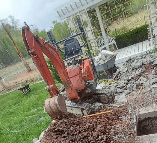 Underpinning Process: Heavy Machinery in Saint Johns, AZ