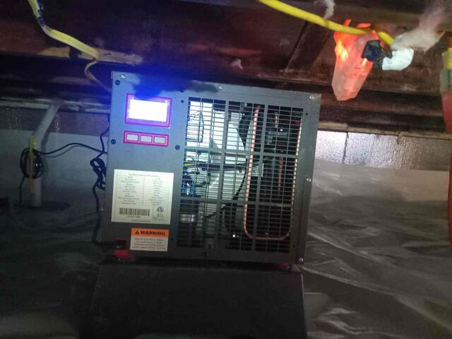 Crawl Space Dehumidification