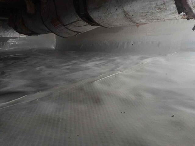 Crawl Space Moisture Barrier