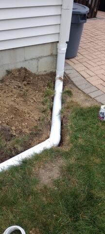 More downspouts!