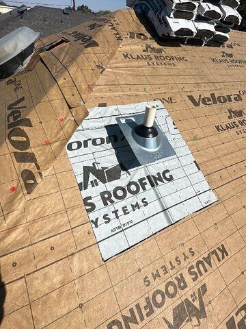 Sealing off the trouble areas of the roof
