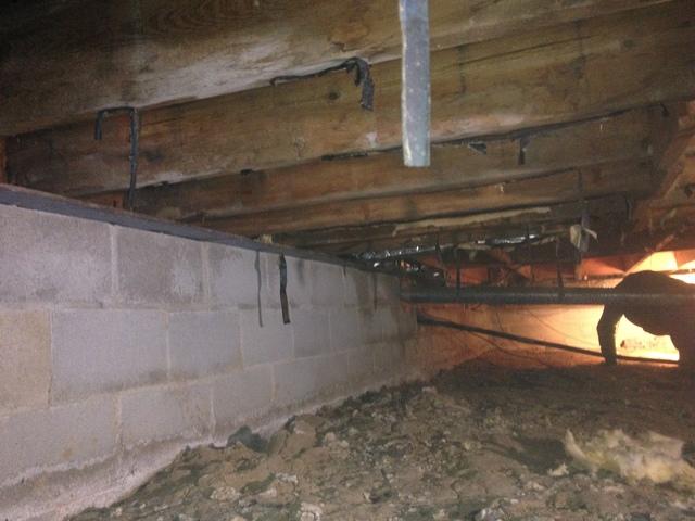 Dirt Crawlspace