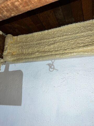 Spray Foam Insulation in Basement