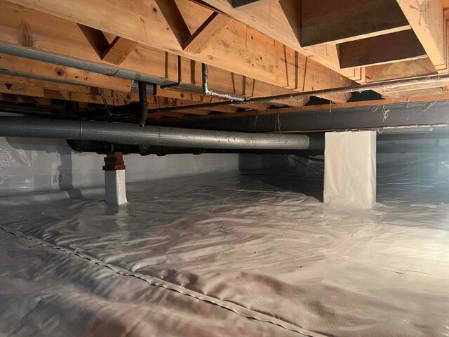 Crawl Space Moisture Barrier