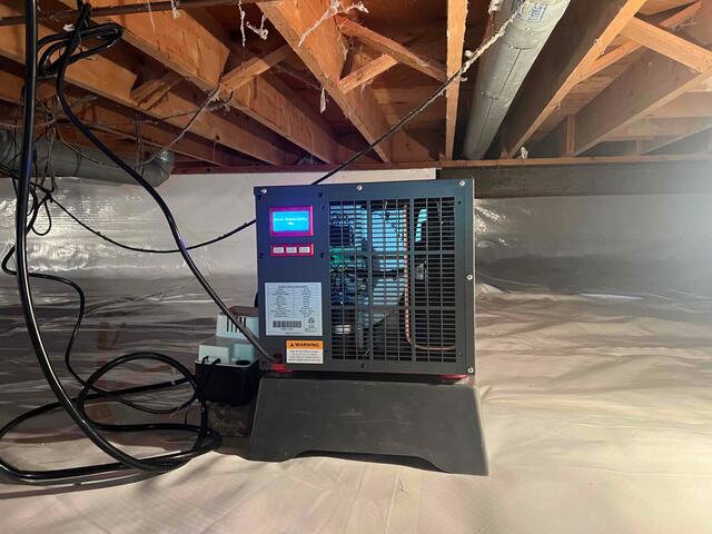 Crawl Space Dehumidification