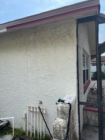 Cracks on Stucco Wall