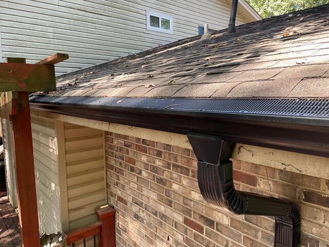 New Gutter Guards and Downspots