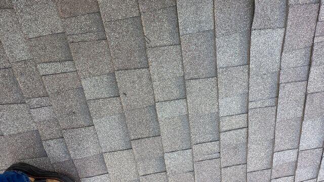 First areas of damage