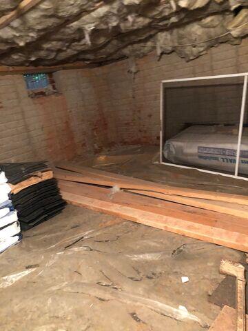 Crawl Space Repair Needed