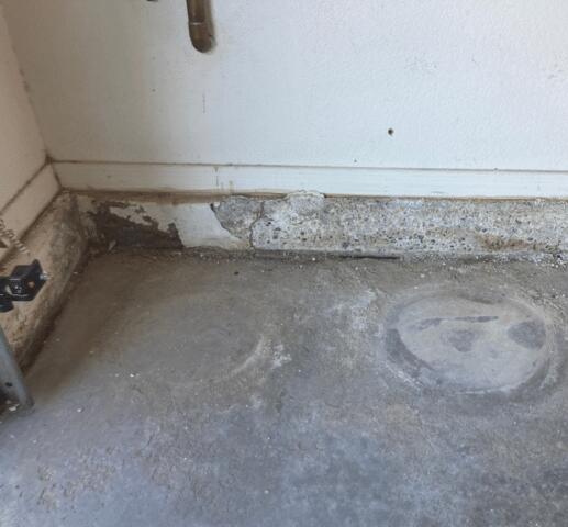 Symptoms of Corrosion in a Stem Wall: Flaking Paint in Glendale, AZ