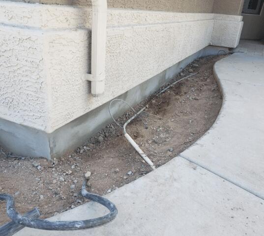 Stem Wall Repair Process: Final Look in Glendale, AZ