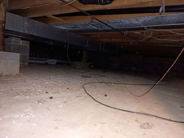 Crawl Space Before