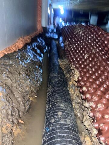 Waterproofing Channel Installation