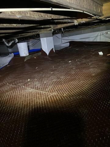 Drainage Matting Installation