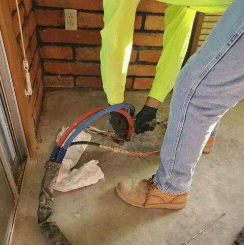 Concrete Lifting System: Drilling and Injecting in Duncan, AZ