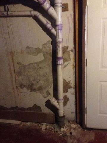 Wet Walls in Basement