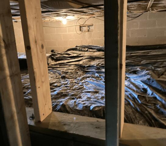 Crawl Space Encapsulation in Alpine, AZ