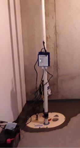 The Sump Pump and Backup Battery