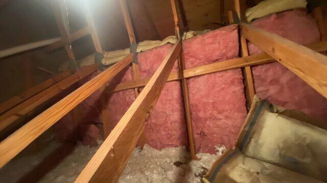 Attic Wall Insulation