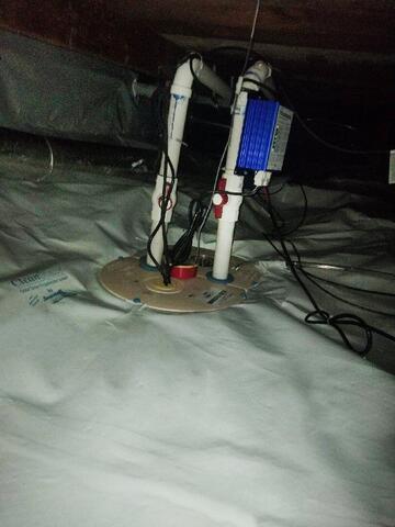 After - Sump Pump System