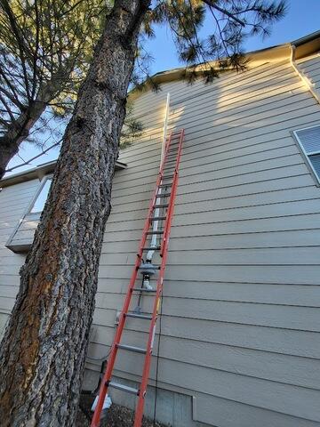 Ladder too short