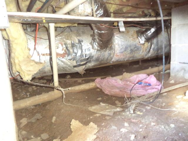 Messy Crawlspace