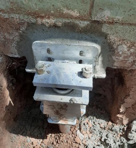 Underpinning and SmartJacks Installation System: Location in Strawberry, AZ