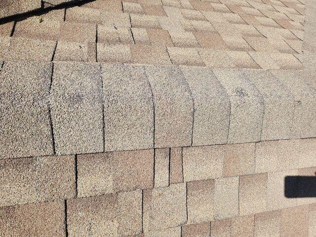 Discoloration of Shingles