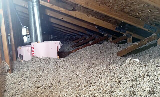 Small Attic Insulated