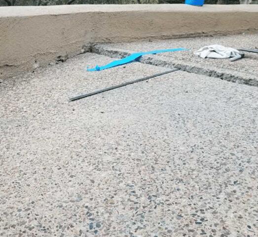 Signs of Settlement Issues: Sunken Concrete Slab in Carefree, AZ