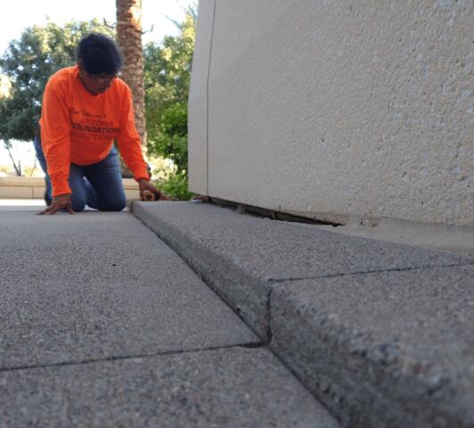 Concrete Lifting Process: Measuring Time in Carefree, AZ