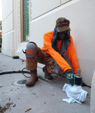 Concrete Lifting Process: Injecting & Listening, Carefree, AZ