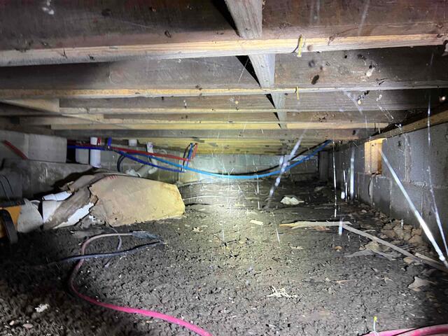 Dirty Crawl Space